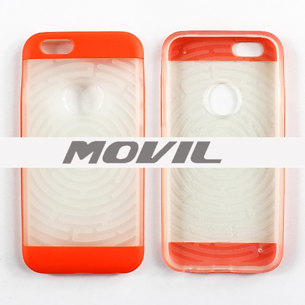 NP-2508 Frontera TPU   PC Funda para Apple iPhone 6-13